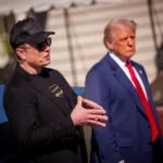 elonmusk and Donald Trump