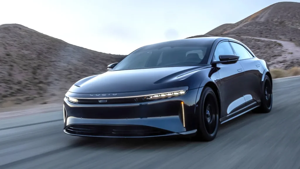 Lucid air sapphire